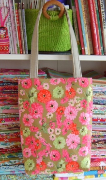 Flower tote bag 2