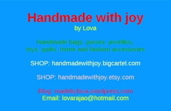 handmadewithjoy business card